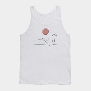 Summer surfing Tank Top